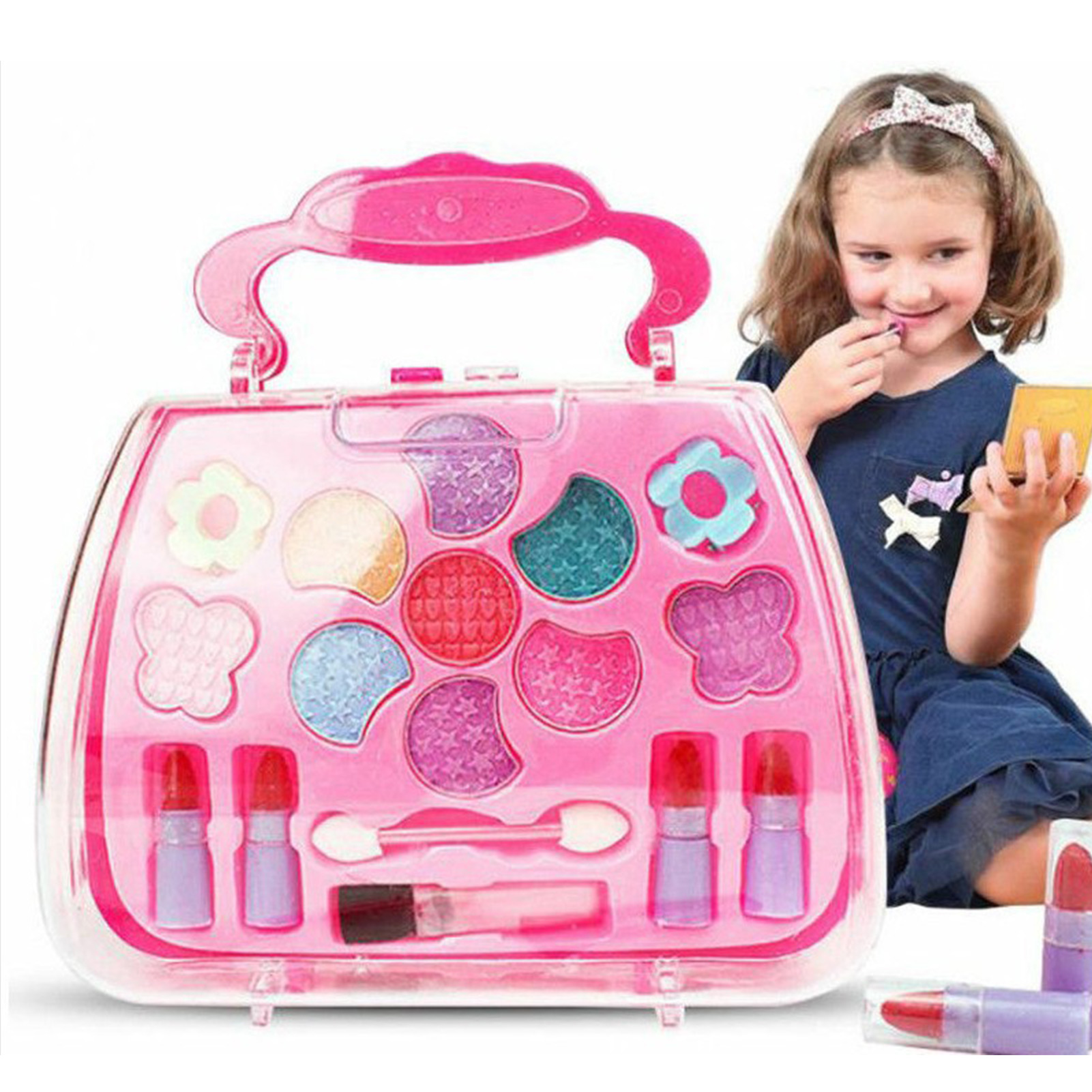 Beauty Makeup For Kids - Kız Çocukları İçin Makyaj Oyuncakları Kozmetik