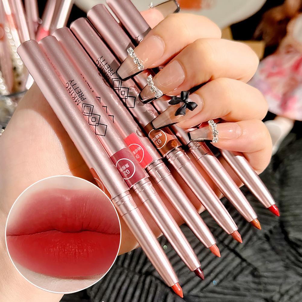 Lip Liner Pencil - Mat dudak kalemi Uzun ömürlü Otomatik