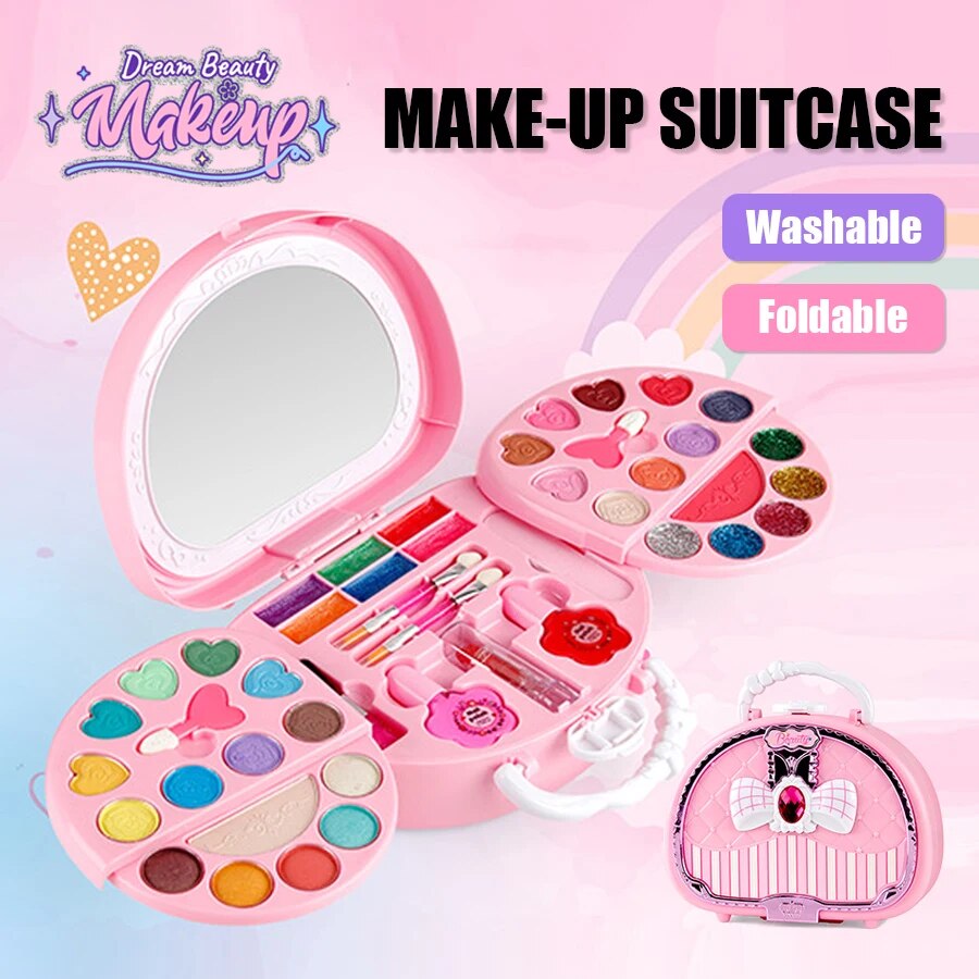 Beauty Makeup For Kids - Çocuklar Güzellik Oyuncakları Makyaj Seti Küçük
