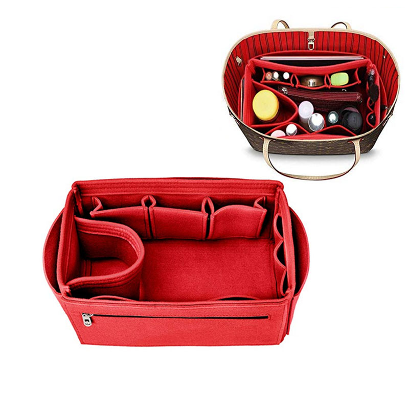 Ysl Beauty Makeup Bag - Makyaj Organizatör Keçe Kumaş Çanta Organizatör