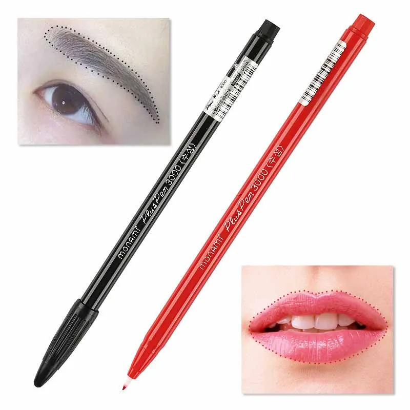 Lip Liner Pencil - 2 adet su geçirmez dövme kalemi