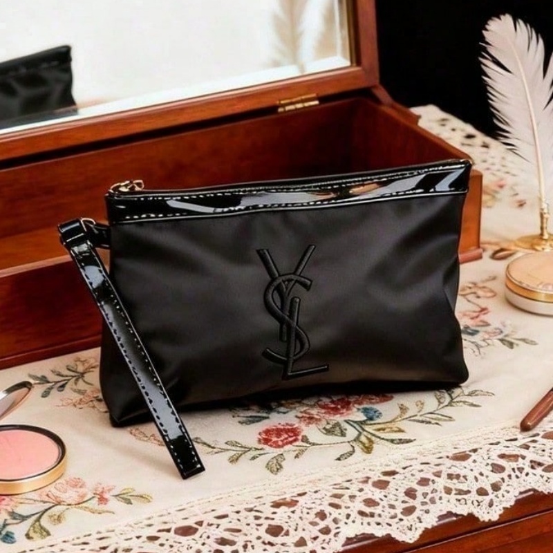 Ysl Beauty Makeup Bag - YSL Klasik Kozmetik Çantası Kadınlar Için