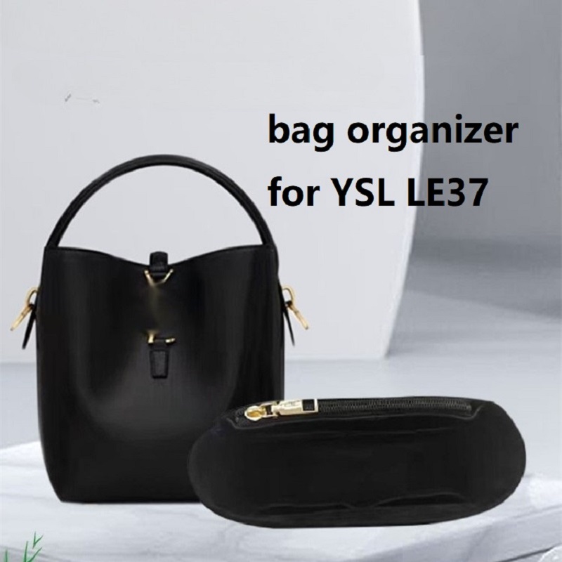 Ysl Beauty Makeup Bag - YSL LE37 için çanta düzenleyici keçe