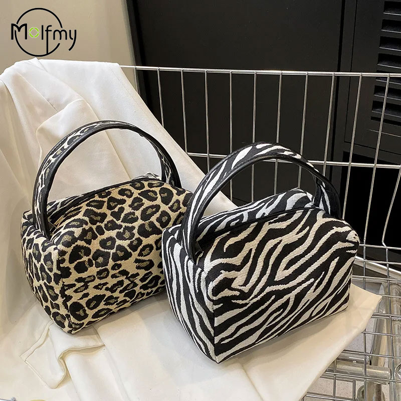 Ysl Beauty Makeup Bag - Leopar makyaj çantası lüks büyük kapasiteli