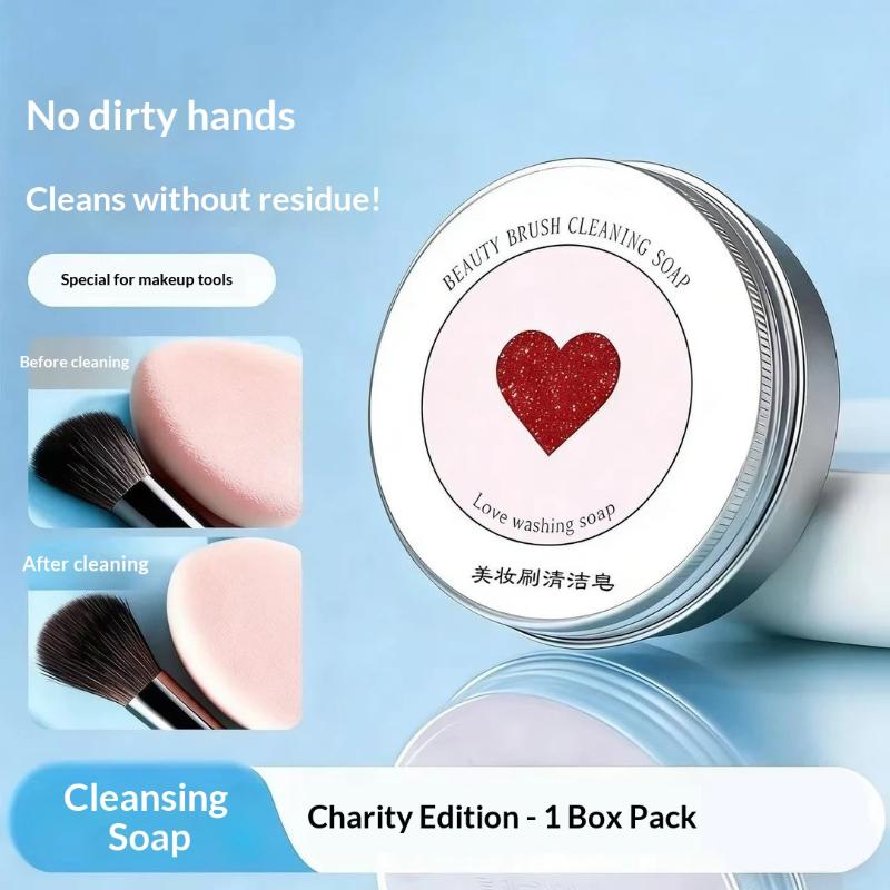 Beauty Makeup Brushes - Taşınabilir Makyaj Fırçası Temizleyici Sabun 100g