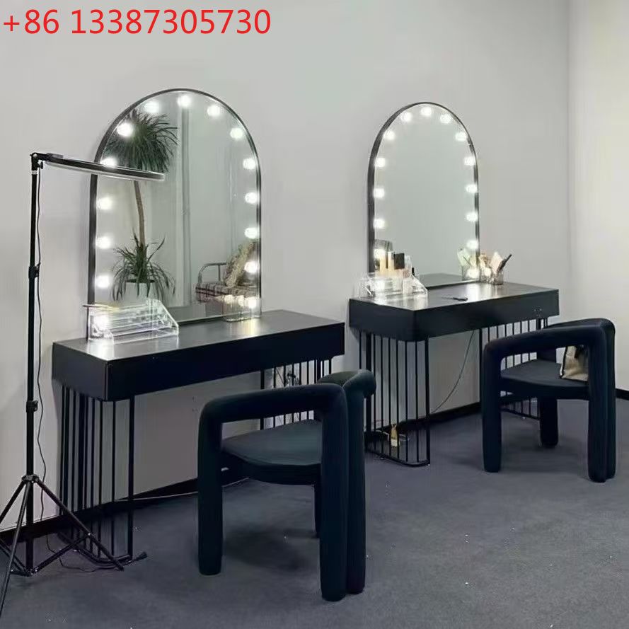 Beauty And Makeup Studio - İskandinav tarzı gölge stüdyosu makyaj masası