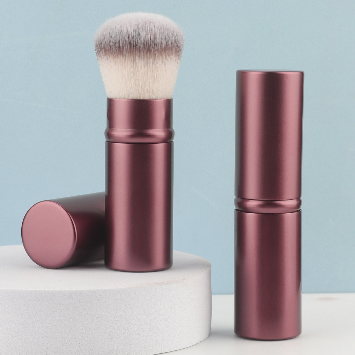 Beauty Queen Makeup - Pro Geri Çekilebilir Yumuşak Makyaj Fırçası