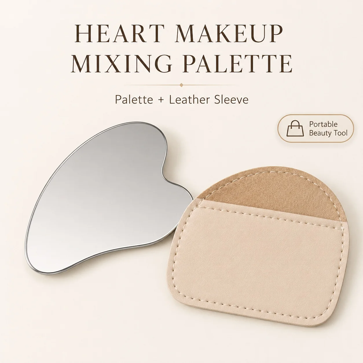 Kalp Şeklinde Paslanmaz Çelik  - Beauty Makeup Foundation incelemesi ve fiyatı