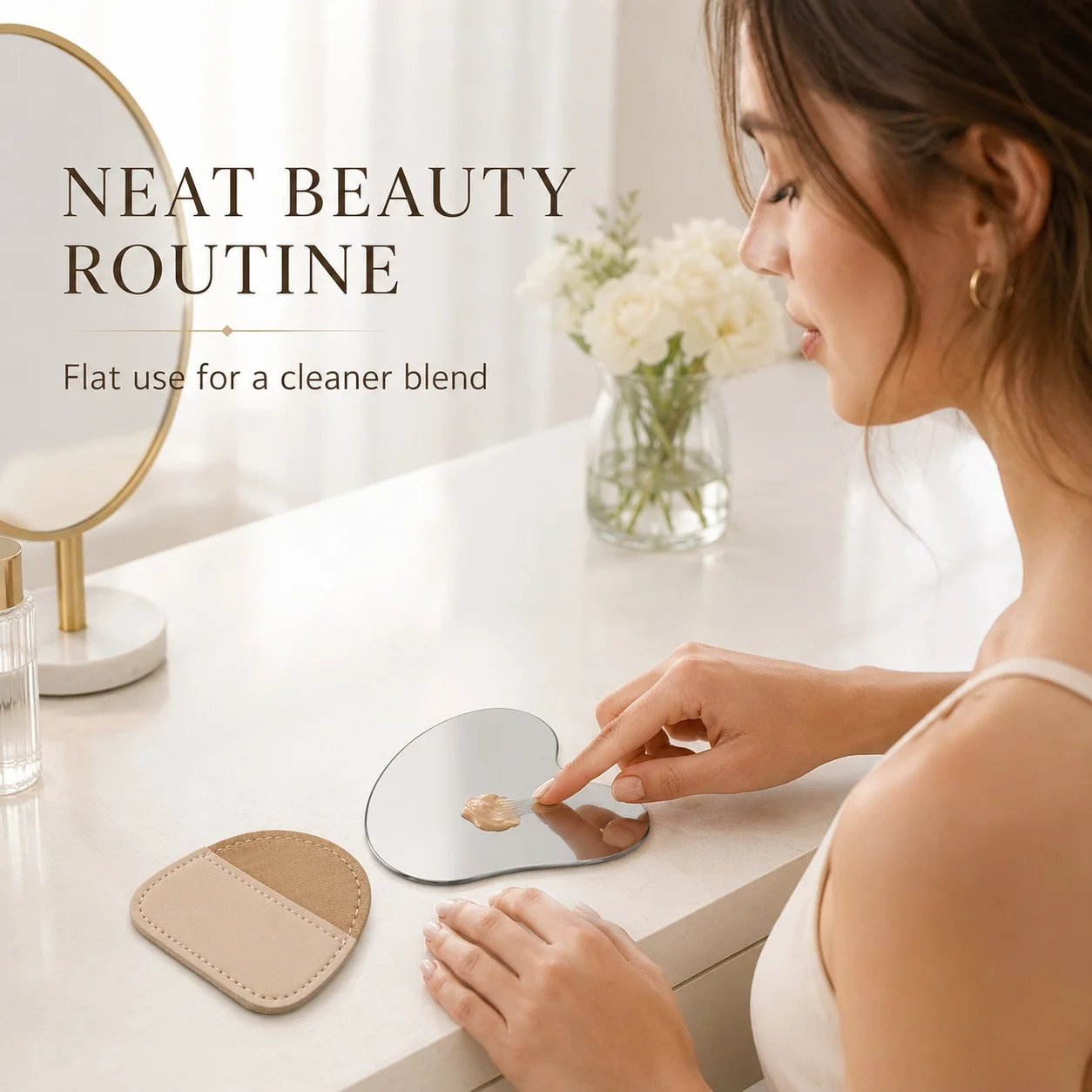 Kalp Şeklinde Paslanmaz Çelik  - Beauty Makeup Foundation incelemesi ve fiyatı
