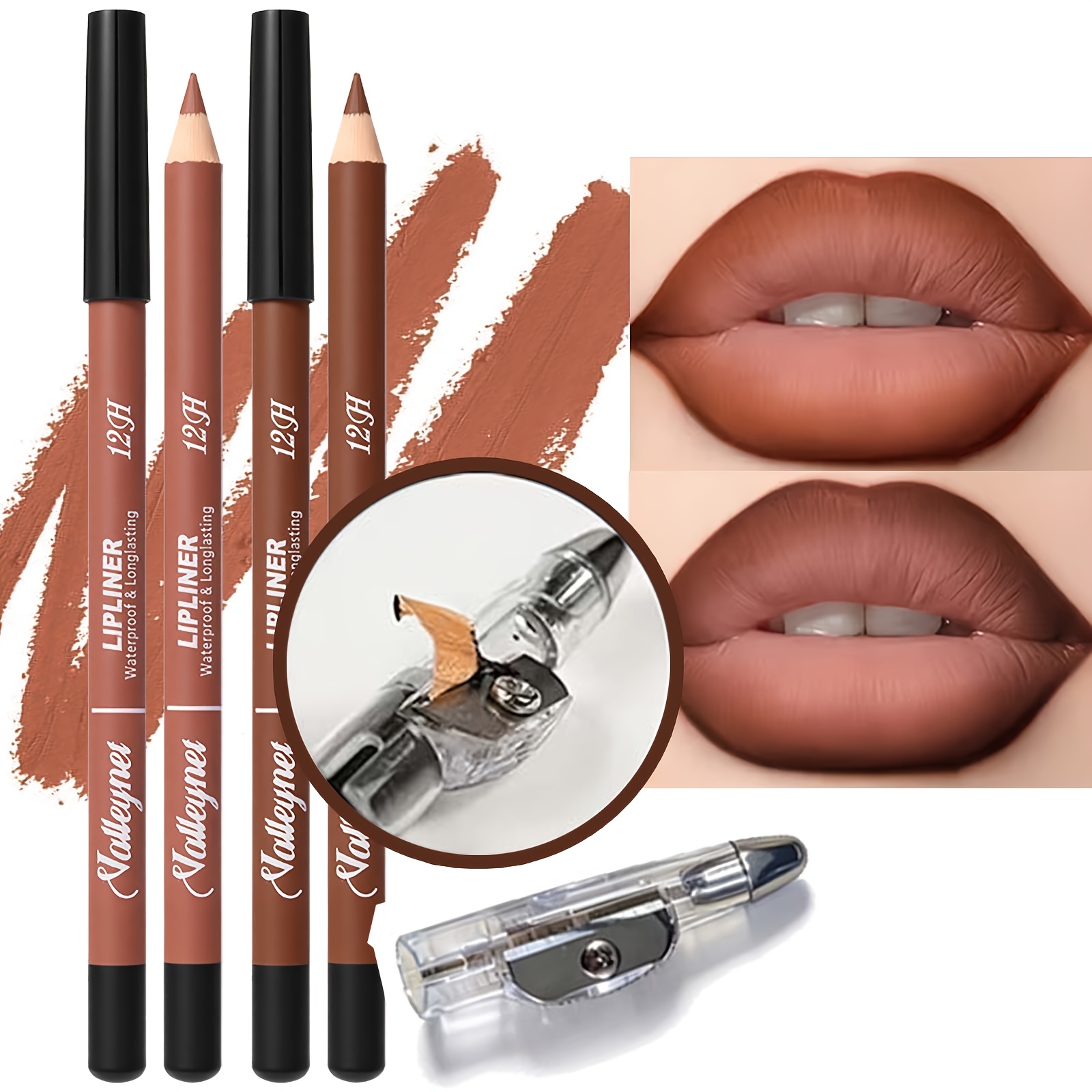 2 Dudak Kalemi+1 Kalemtıraş, M - Lip Liner Pencil incelemesi ve fiyatı