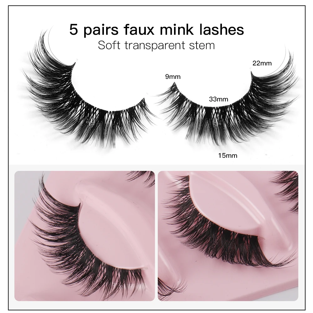 Kedi Gözü 5 Çift 3D Doğal Takm - Beauty Makeup Look incelemesi ve fiyatı