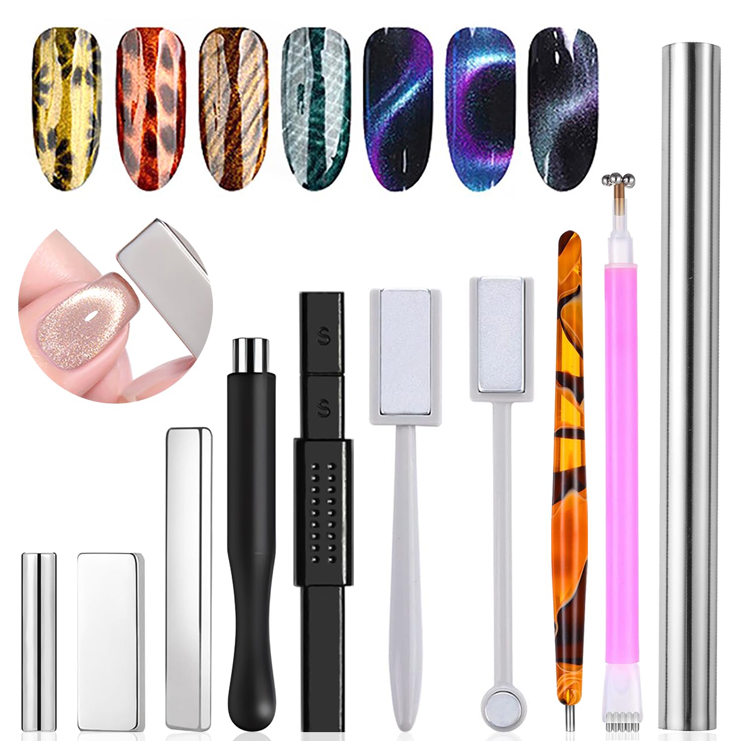 10 Adet Kedi Gözü Mıknatıs Set - Contour Palette Stick incelemesi ve fiyatı