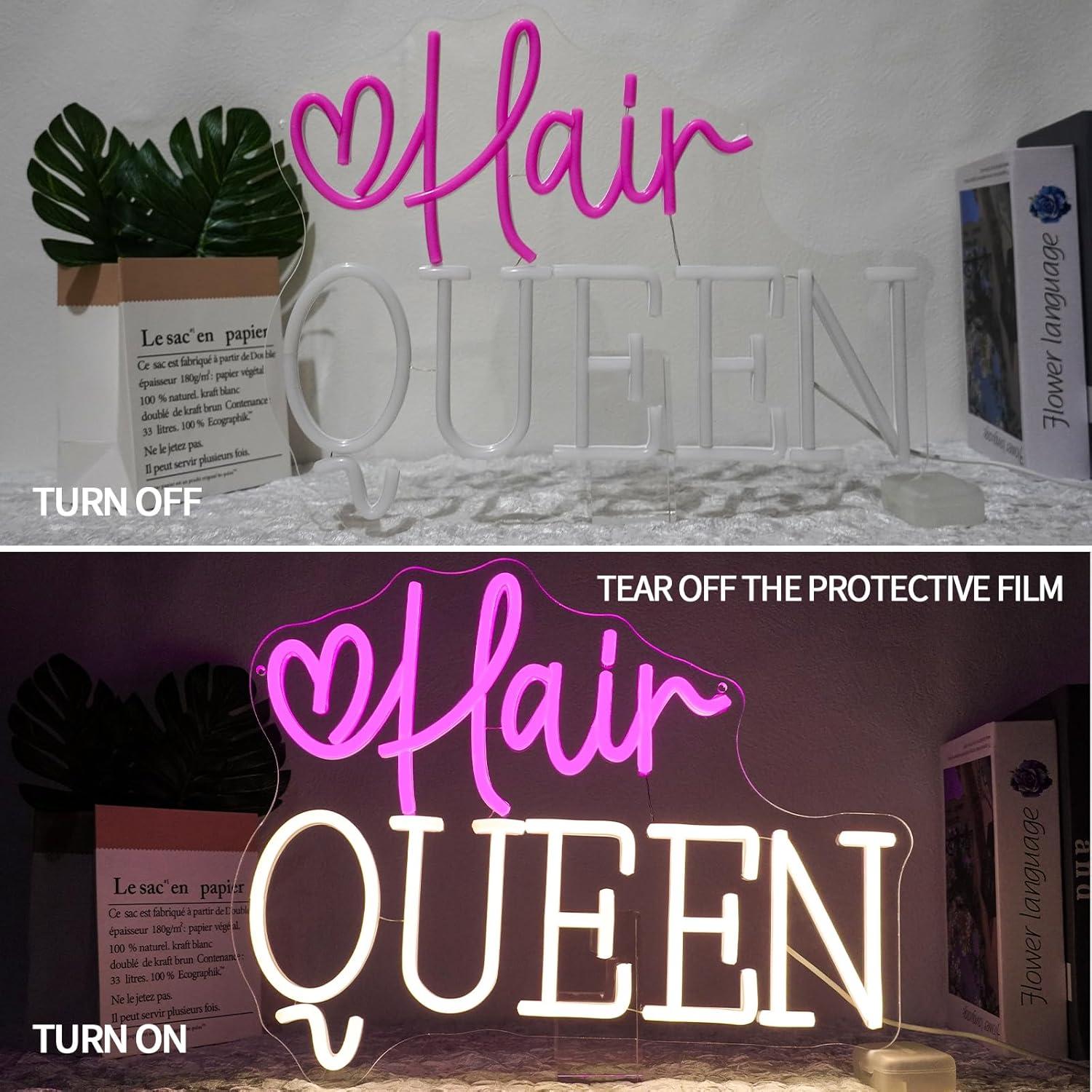 Saç Kraliçesi Neon Tabela Kısı - Beauty And Makeup Studio incelemesi ve fiyatı