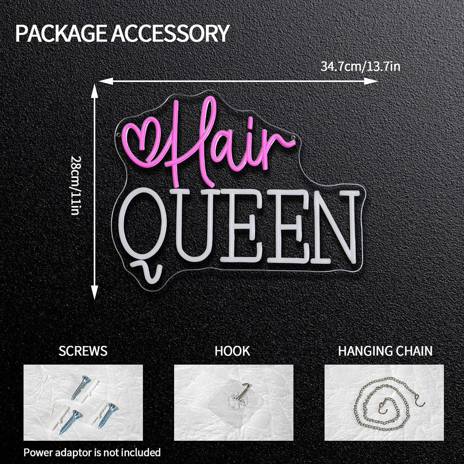 Saç Kraliçesi Neon Tabela Kısı - Beauty And Makeup Studio incelemesi ve fiyatı
