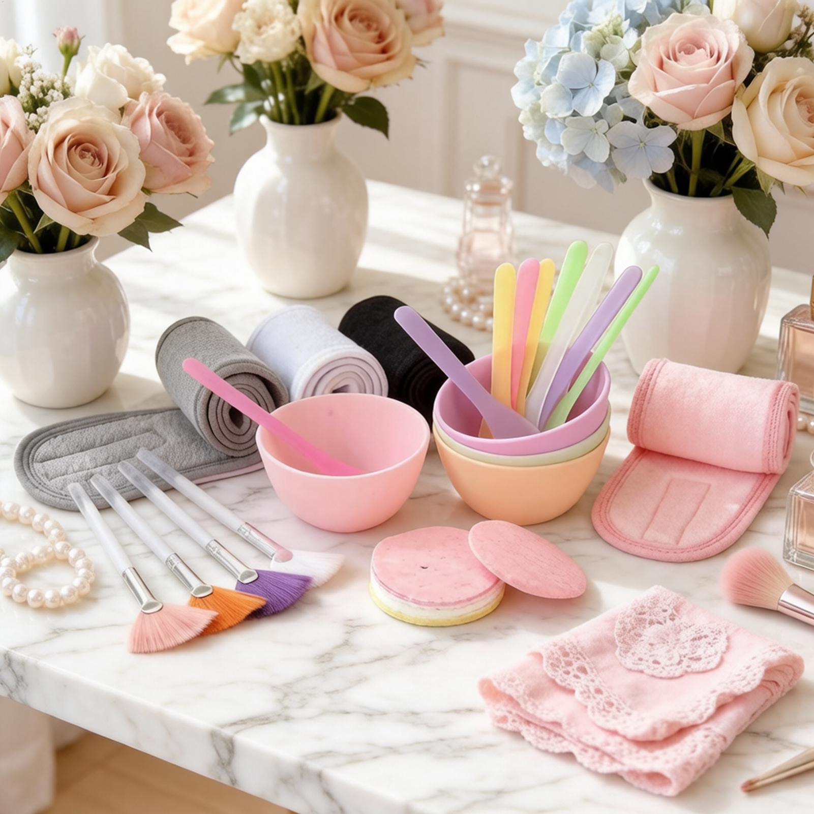 Yüz Maskesi Spatulası 37 Parça - Beauty Makeup Brushes incelemesi ve fiyatı