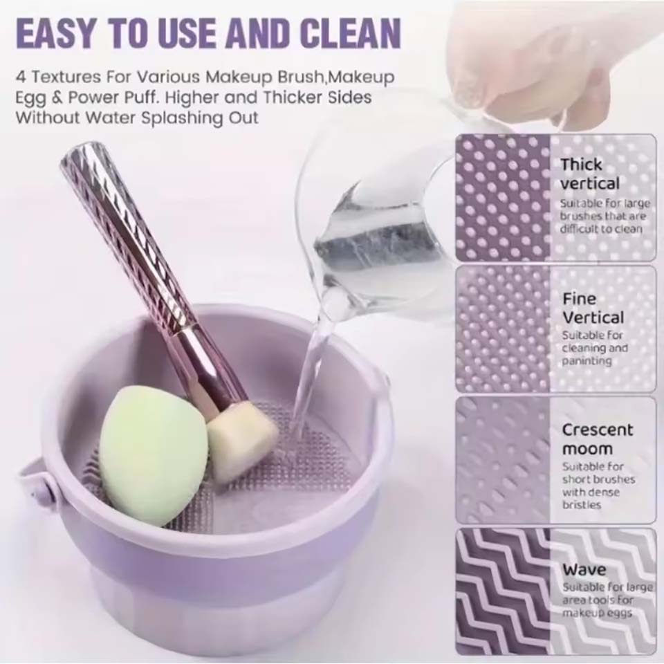 Makyaj Fırçası Temizleme Kabı  - Beauty Makeup Brushes incelemesi ve fiyatı