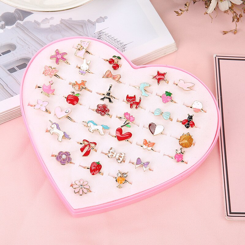 Sevimli ayarlanabilir yüzükler - Beauty Makeup For Kids incelemesi ve fiyatı