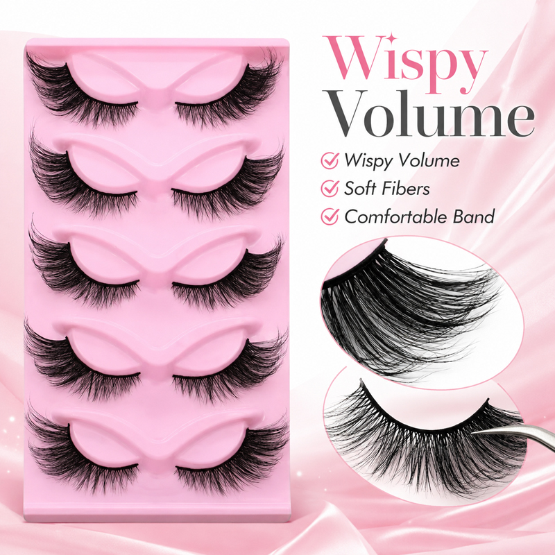 5 Çift 2 Stil Tüylü Takma Kirp - Beauty Makeup Look incelemesi ve fiyatı