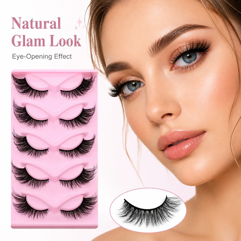 5 Çift 2 Stil Tüylü Takma Kirp - Beauty Makeup Look incelemesi ve fiyatı