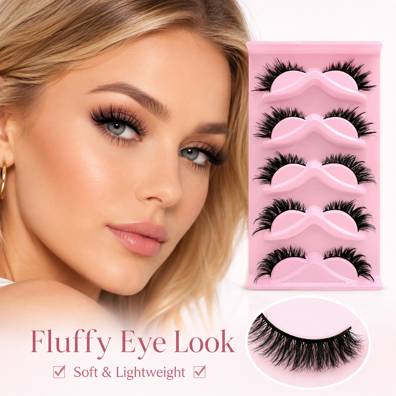 5 Çift 2 Stil Tüylü Takma Kirp - Beauty Makeup Look incelemesi ve fiyatı
