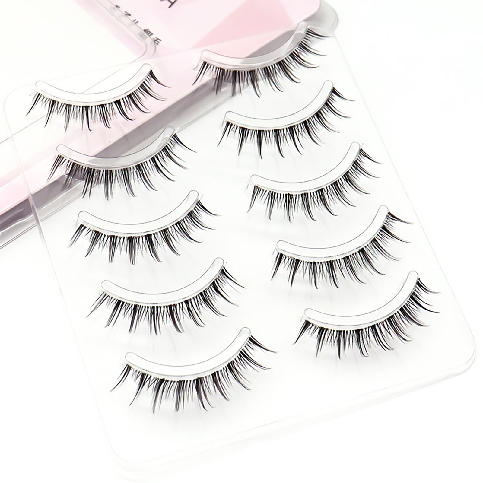 Kirpikleri Wispy kirpikler 6-1 - Beauty Makeup Look incelemesi ve fiyatı