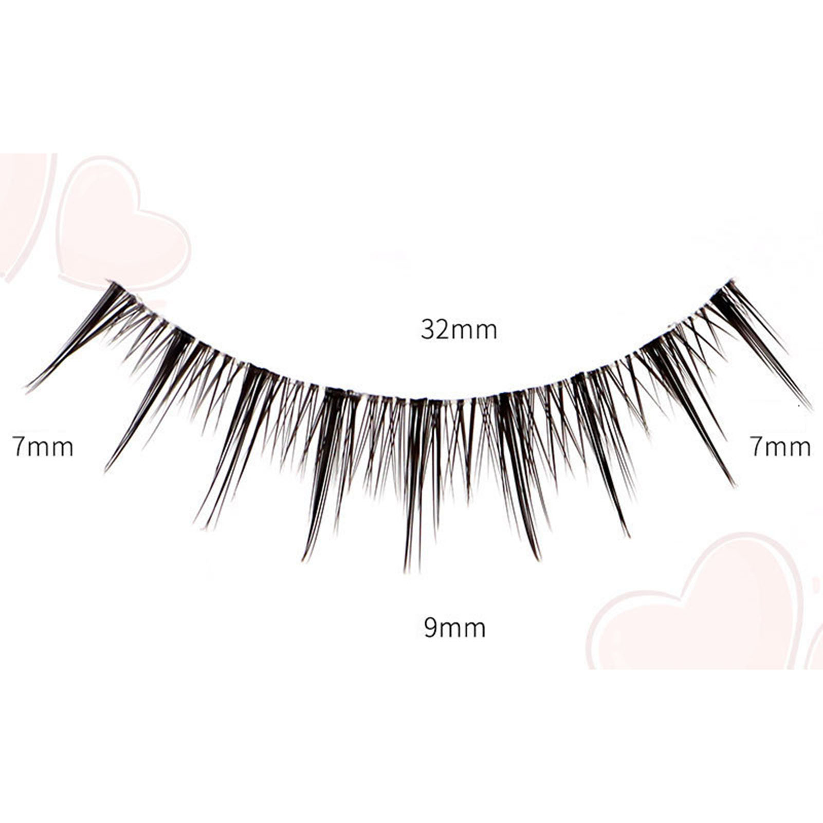 Kirpikleri Wispy kirpikler 6-1 - Beauty Makeup Look incelemesi ve fiyatı