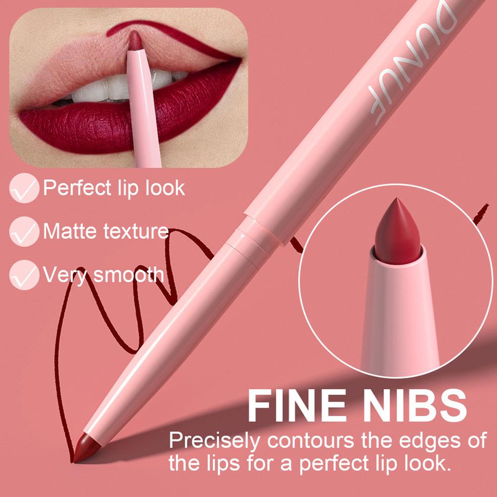 6 renkli Kadife Mat Dudak Kale - Lip Liner Pencil incelemesi ve fiyatı