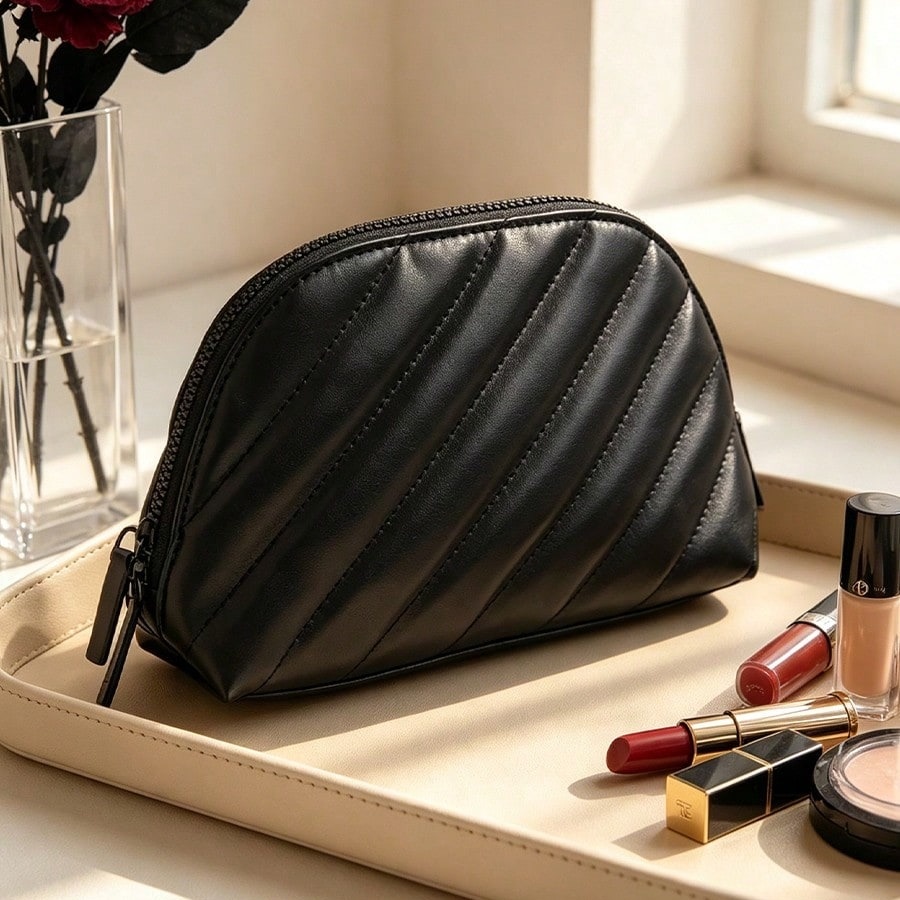 YSL'nin Çantası Siyah Kapitone - Ysl Beauty Makeup Bag incelemesi ve fiyatı