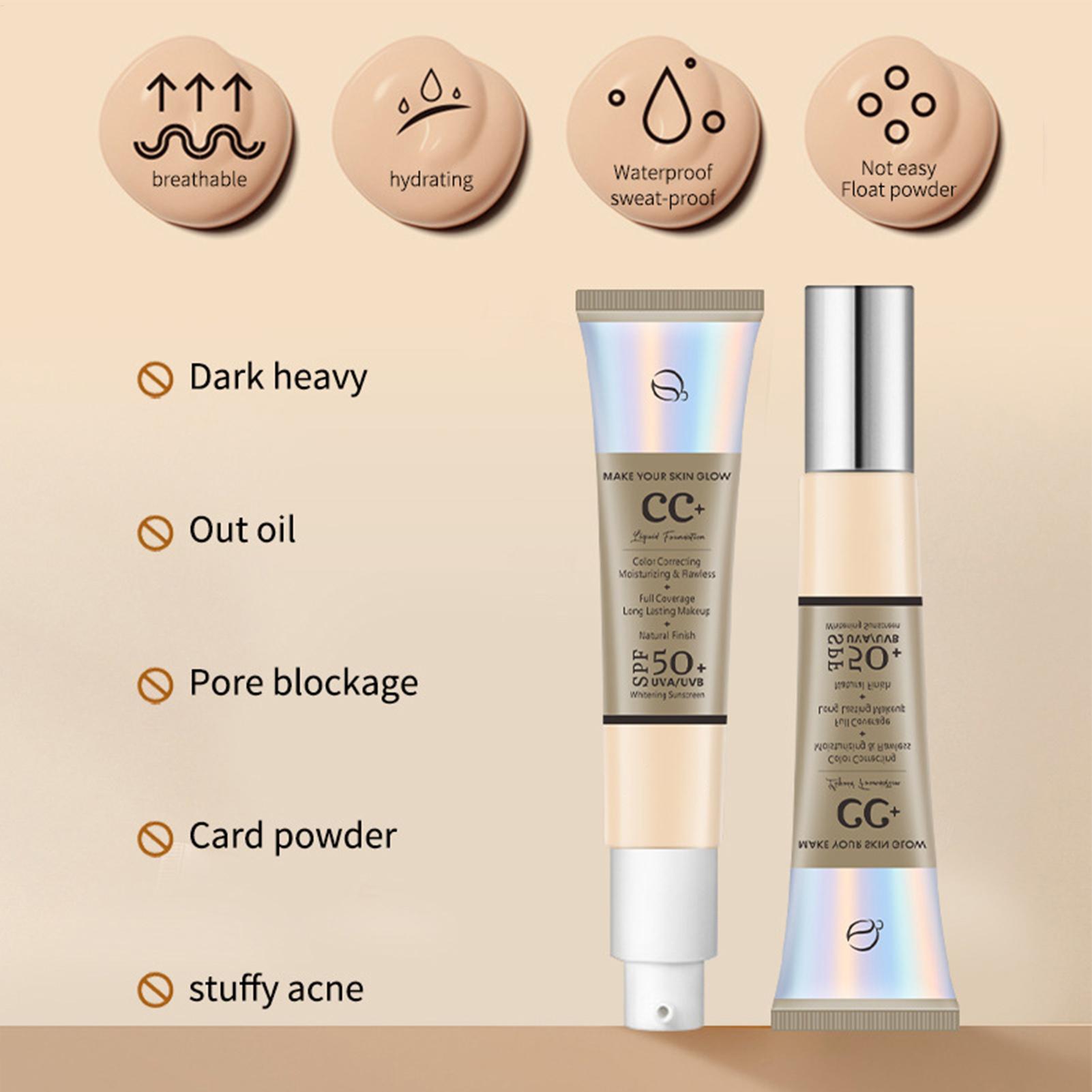 CC Krem Fondöten SPF50 Güneş K - Beauty Makeup Foundation incelemesi ve fiyatı