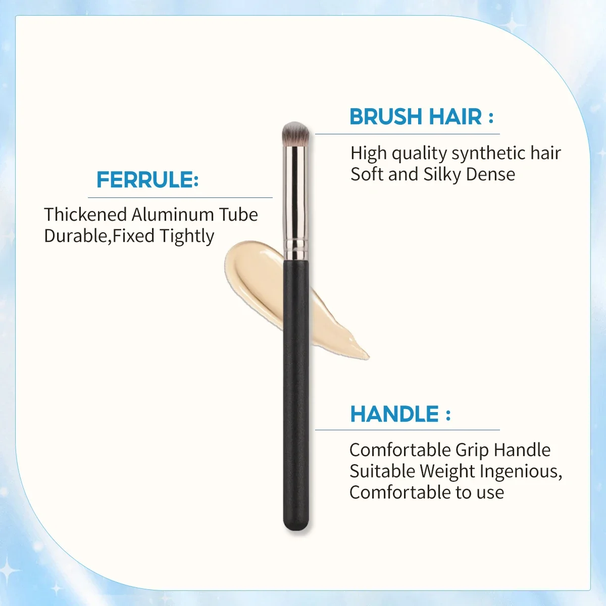 Açılı Kapatıcı Makyaj Fırçası  - Beauty Queen Makeup incelemesi ve fiyatı