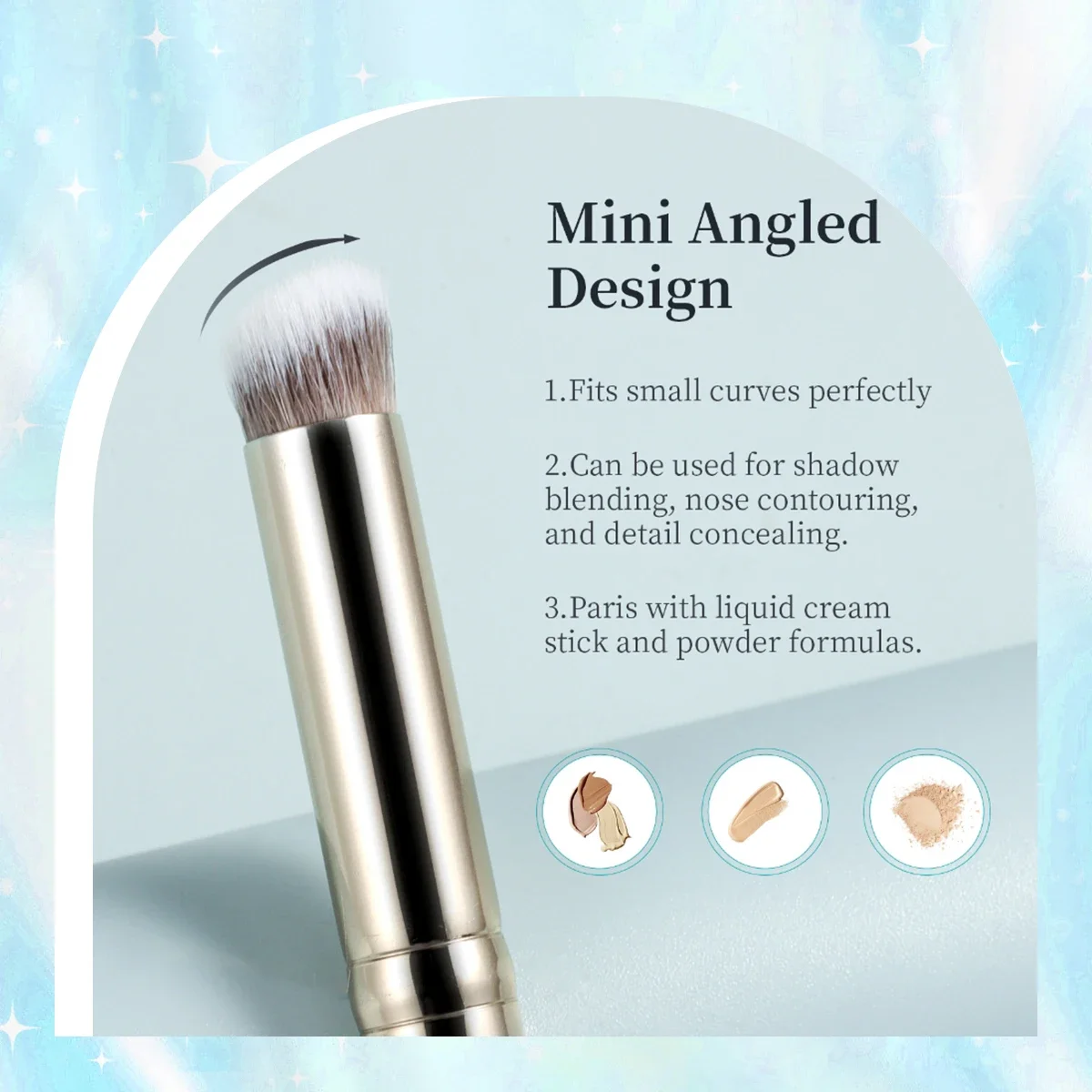 Açılı Kapatıcı Makyaj Fırçası  - Beauty Queen Makeup incelemesi ve fiyatı